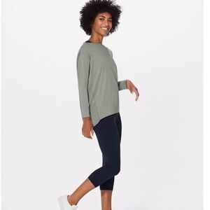 Lululemon Back In Action Long Sleeve Top